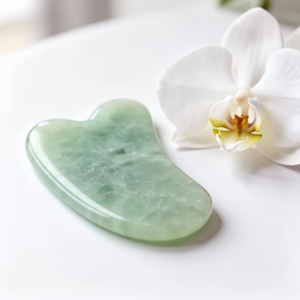 Técnica gua sha y flores, masaje bienestar San Sebastián